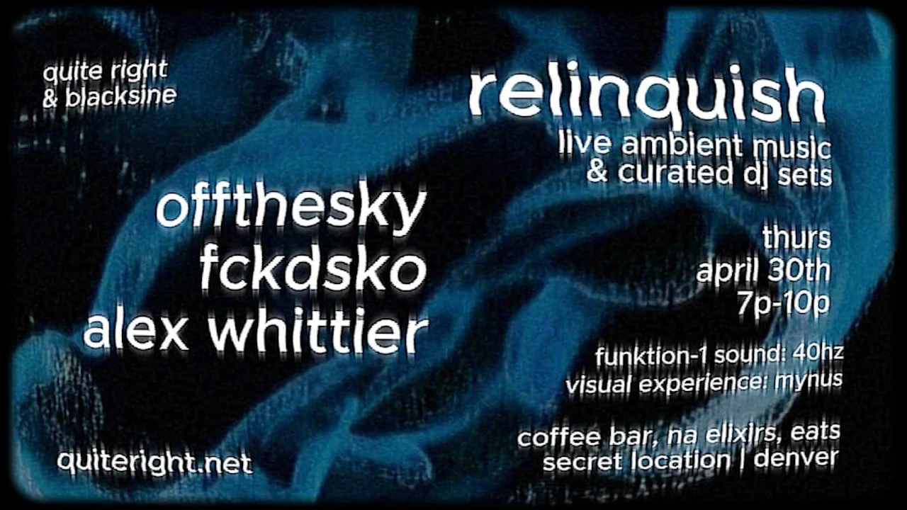 relinquish - live ambient