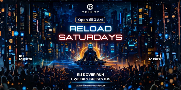 Reload Saturdays at Trinity • Entertaining Seattle's Dance Community