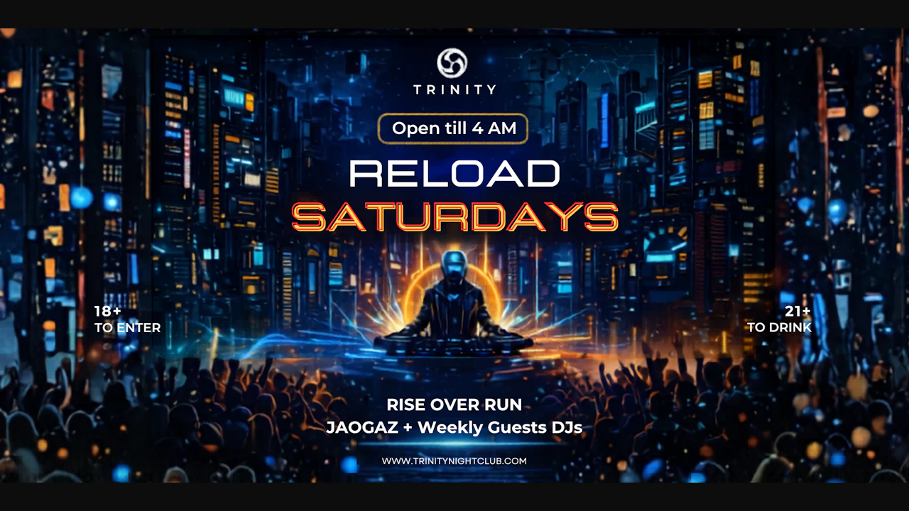 Reload Saturdays at Trinity • Entertaining Seattle's Dance Community