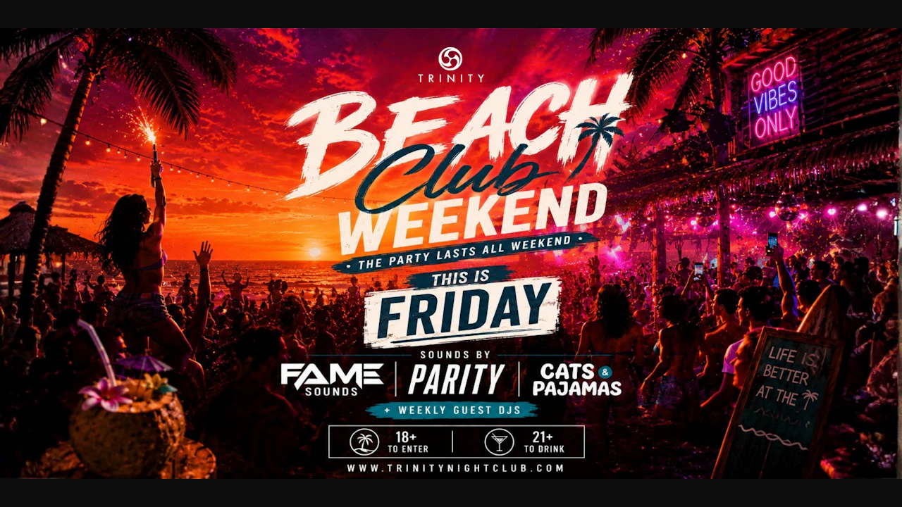 Fridays at Trinity • Seattle's Biggest Beach Party