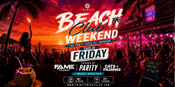 Fridays at Trinity • Seattle's Biggest Beach Party