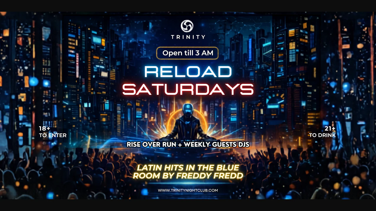 Reload Saturdays at Trinity • Entertaining Seattle's Dance Community