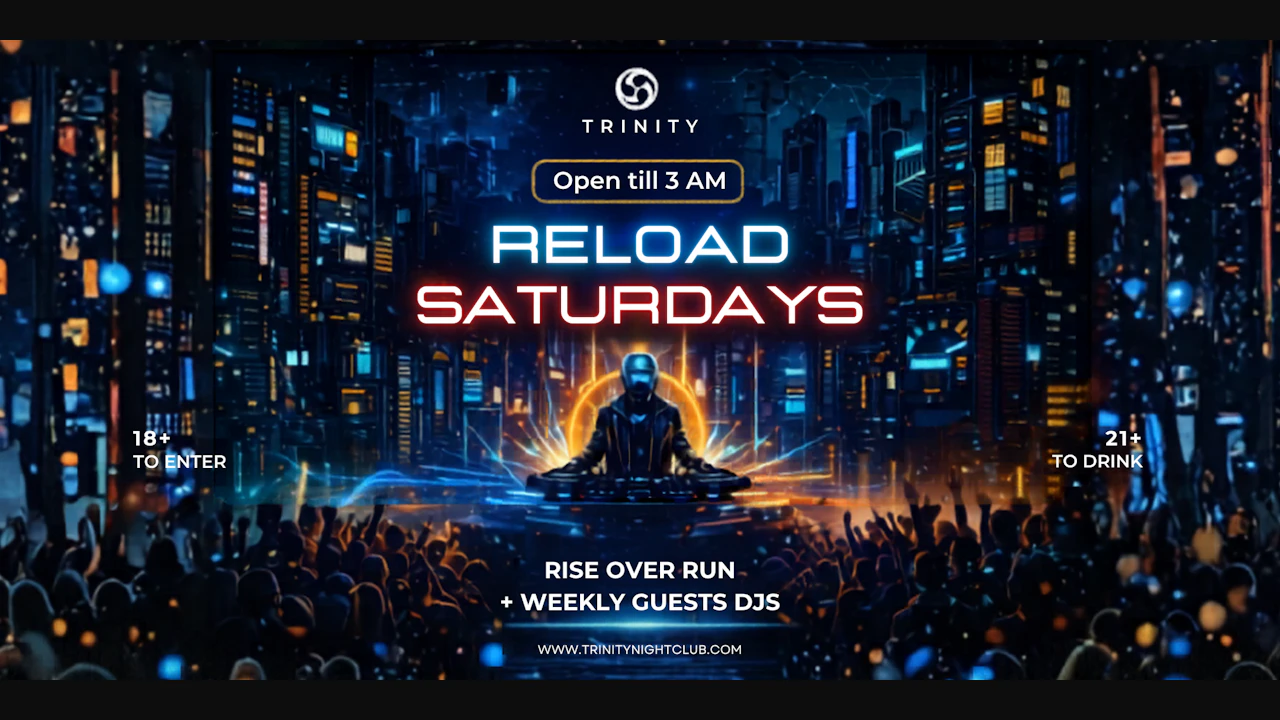 Reload Saturdays at Trinity • Entertaining Seattle's Dance Community