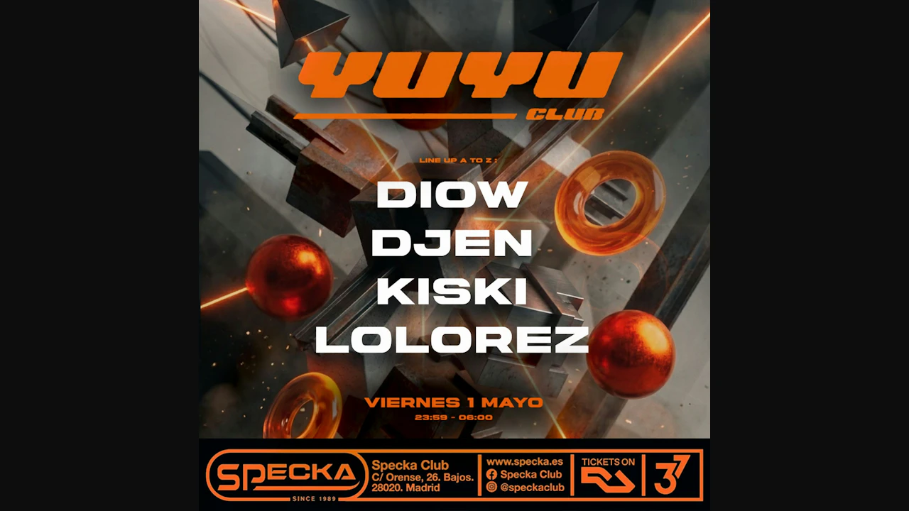 YUYU Techno Club I Specka Club