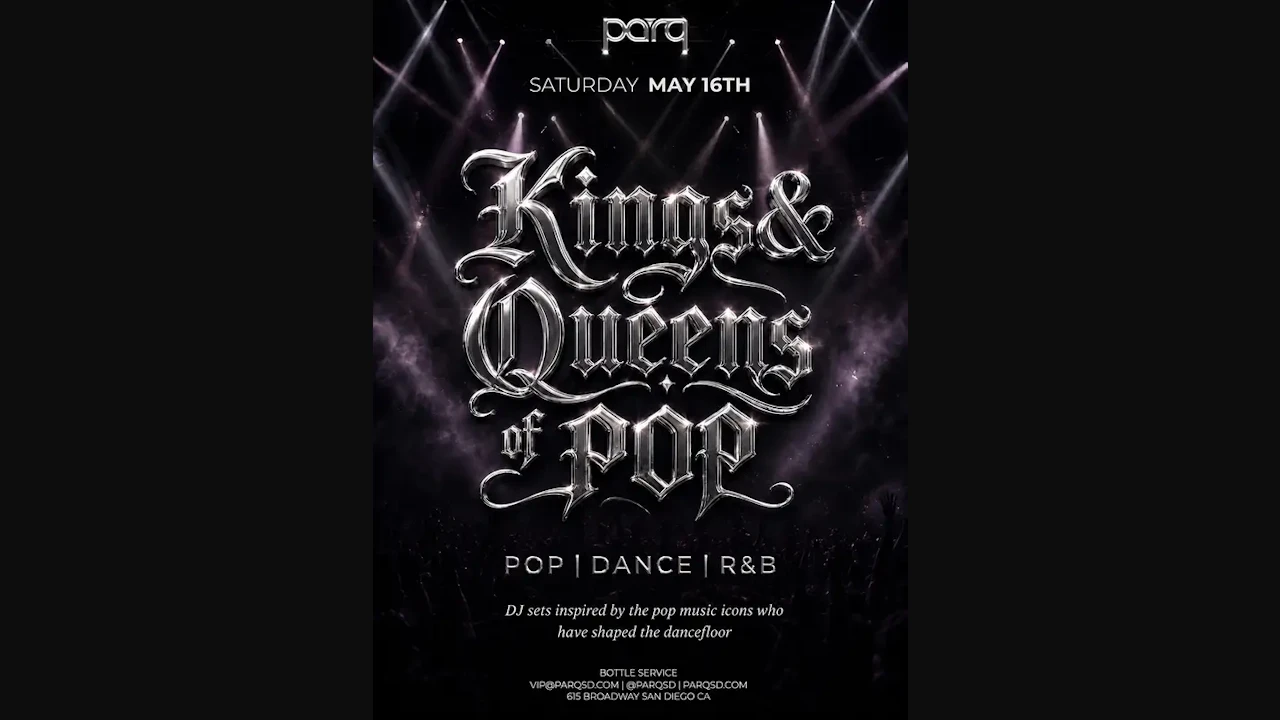 Kings & Queens of Pop Night