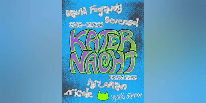Katernacht with Sevensol, David Fogarty, Nicole, Ayzoman + more