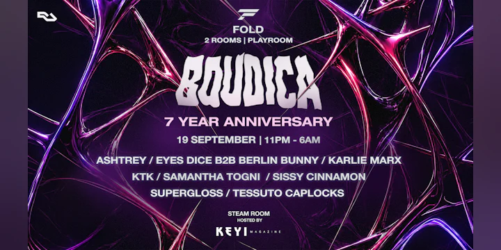 Boudica 7 Year Anniversary