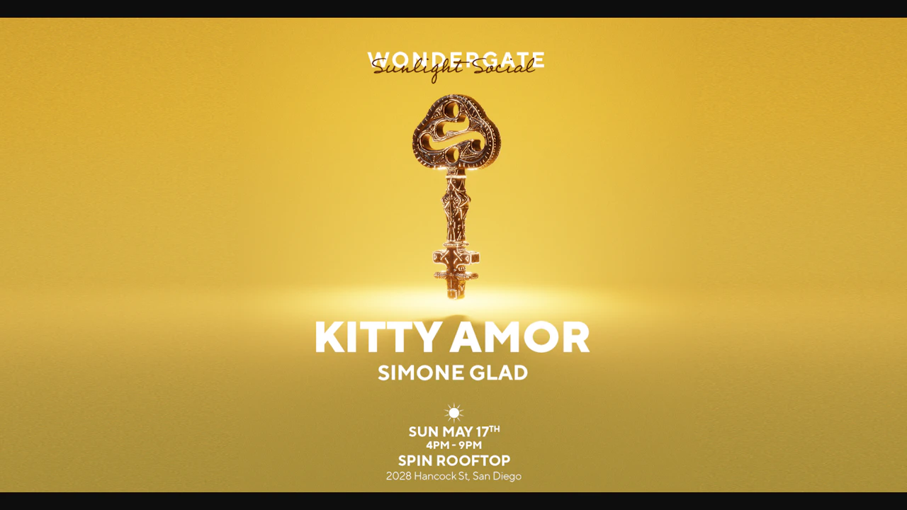 Sunlight Social W/ Kitty Amor