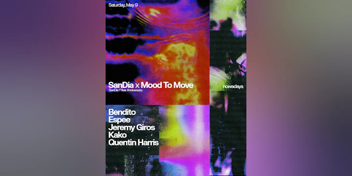 SanDia x Mood To Move: Bendito, Espee, Jeremy Giros, Kako, Quentin Harris