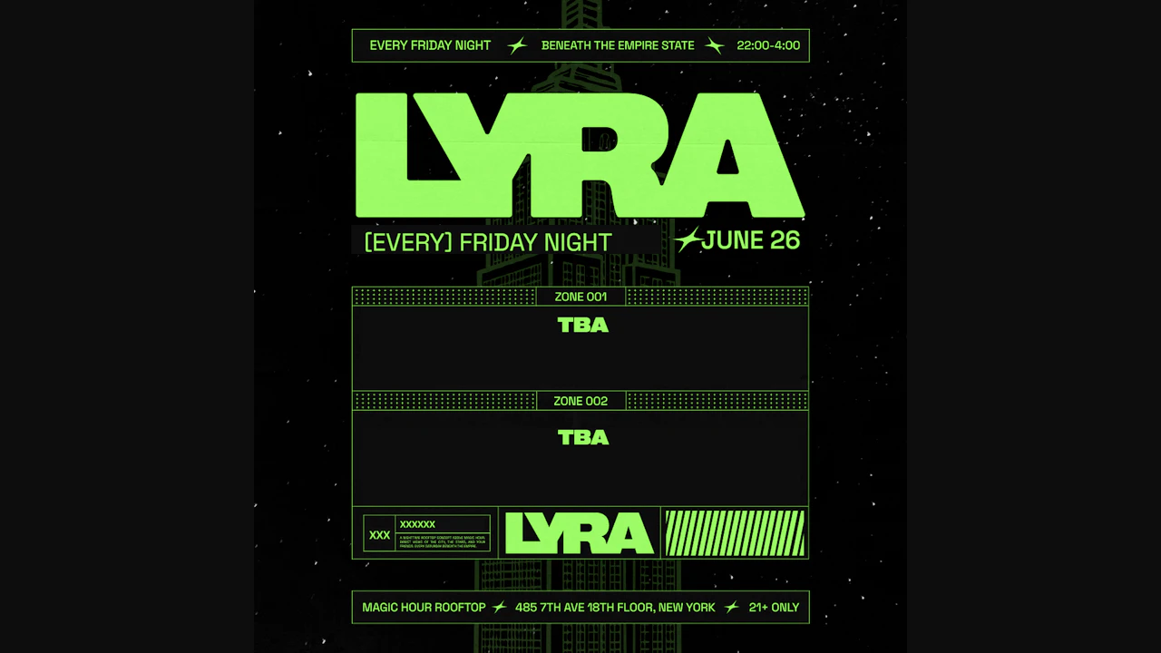 Lyra Rooftop Party