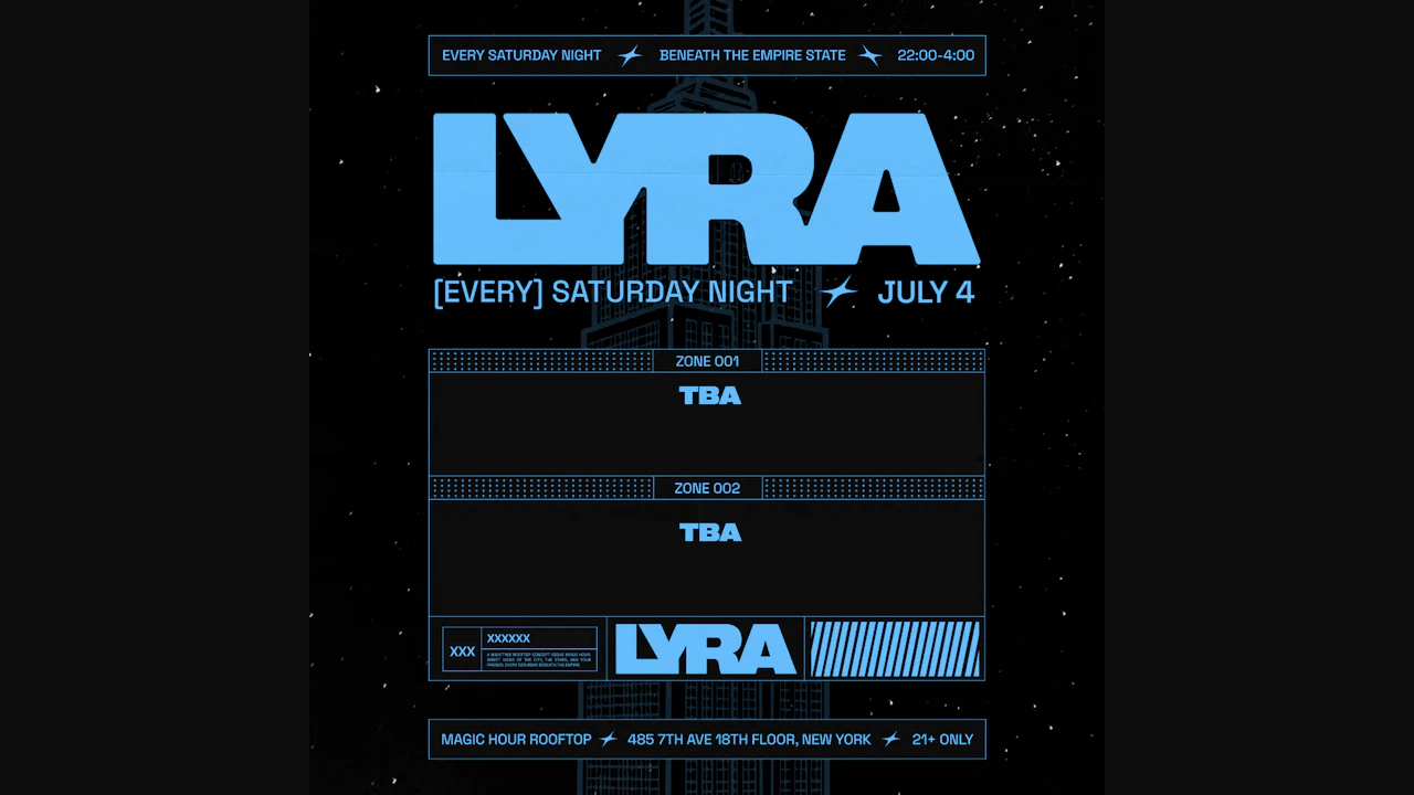 Lyra Rooftop Party