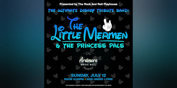 The Little Mermen & The Princess Pals: The Ultimate Disney Tribute Band