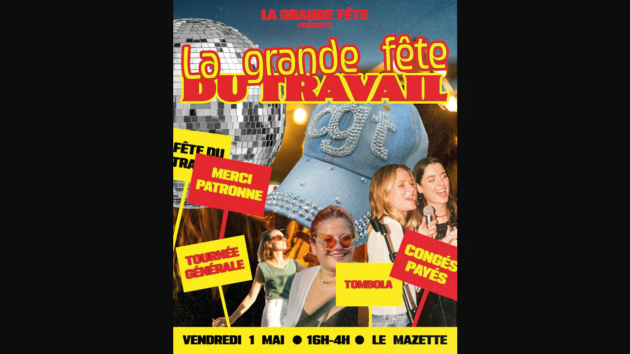 La Grande Fête du Travail : congés payés & tombola !