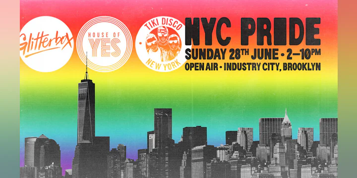 PRIDE 2026: HOY x Tiki Disco x Glitterbox