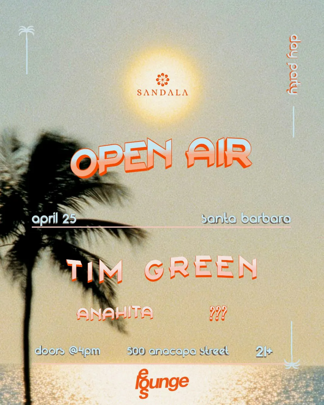 Sandala Presents: Tim Green (open air)
