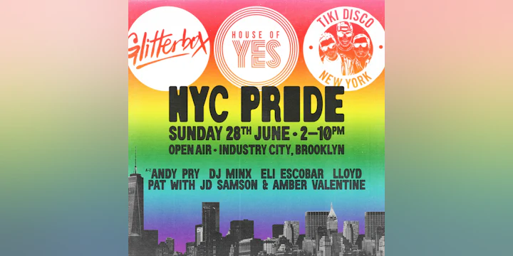 Pride 2026: Tiki Disco x Glitterbox x House of Yes