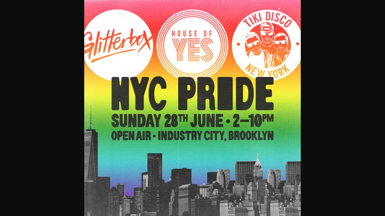 Pride 2026: Tiki Disco x Glitterbox x House of Yes