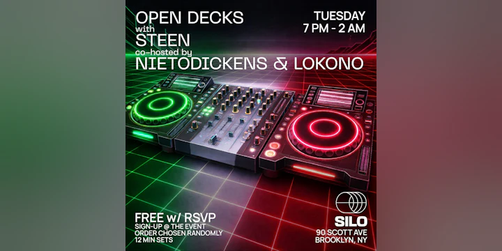 Open Decks w/ Steen, Nietodickens, and Lokono