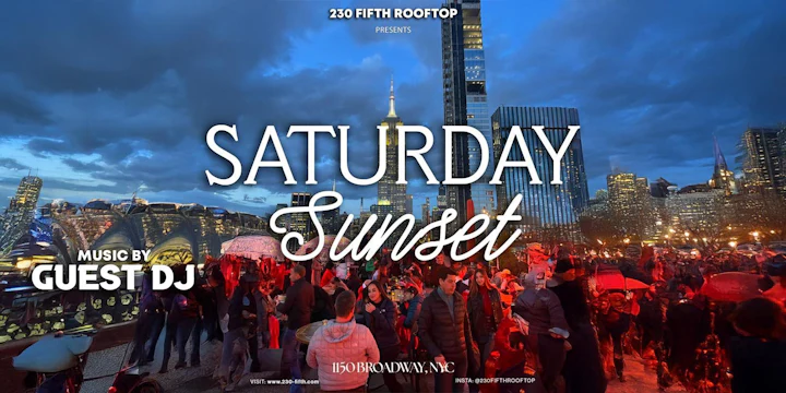SATURDAY SUNSET