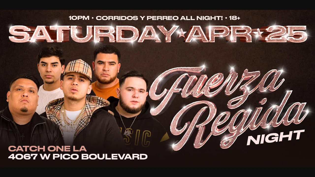 Fuerza Regida Night @ Catch One Los Angeles