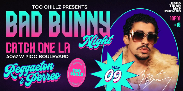 Reggaeton & Hip-hop Party @ Catch One Los Angeles