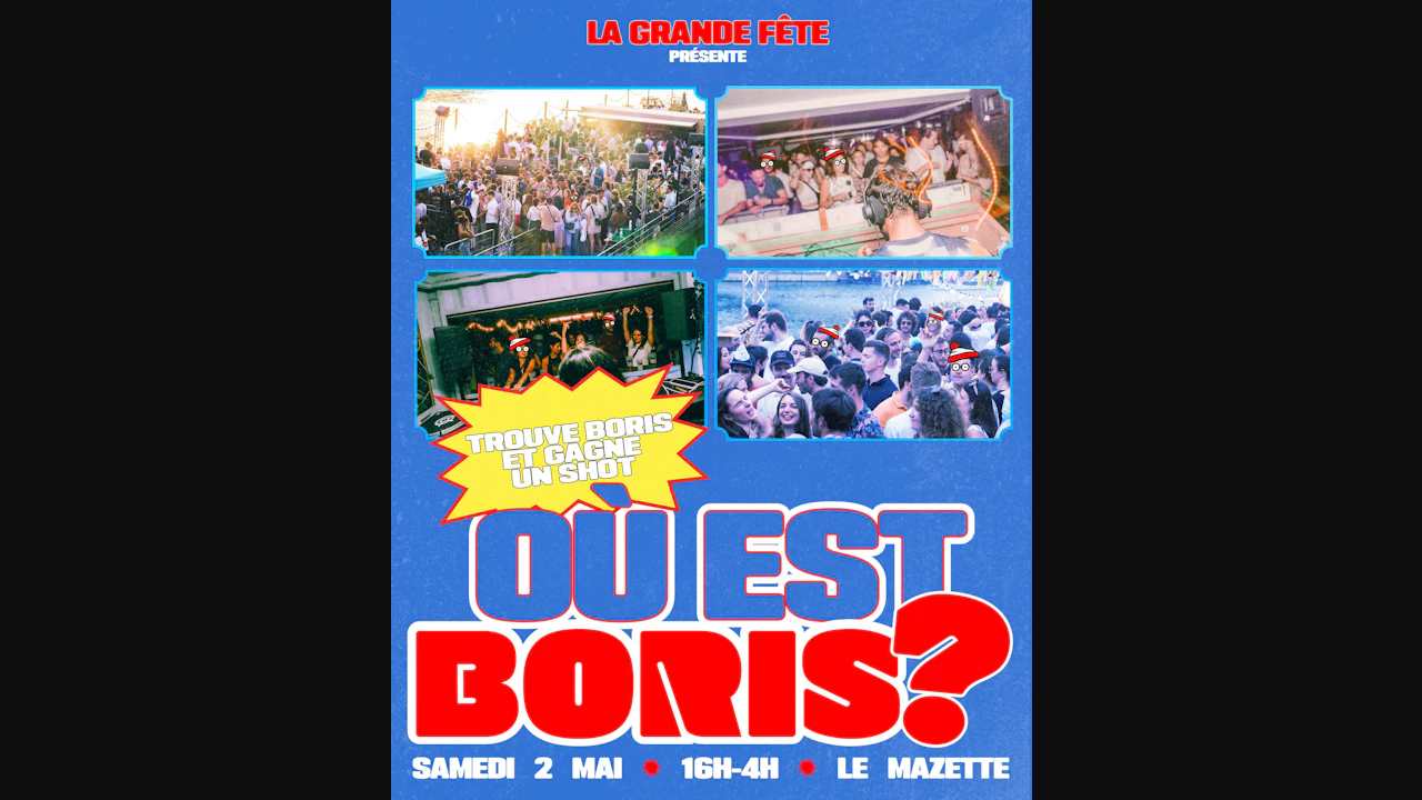 LA Grande Fête Pour Trouver Boris !