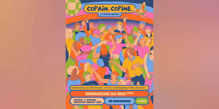 La Copain-Copine : Boum Queer & karaoké !