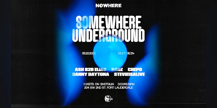 Somewhere Underground @ Nowhere | S4v5