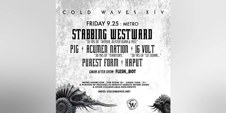 Cold Waves Xiv Featuring Stabbing Westward