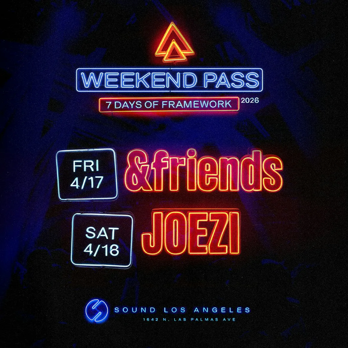 7 Days of Framework: Weekend Pass