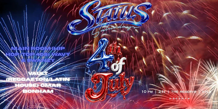 Status Saturday - 2 Rooms 2 Different Vibes!
