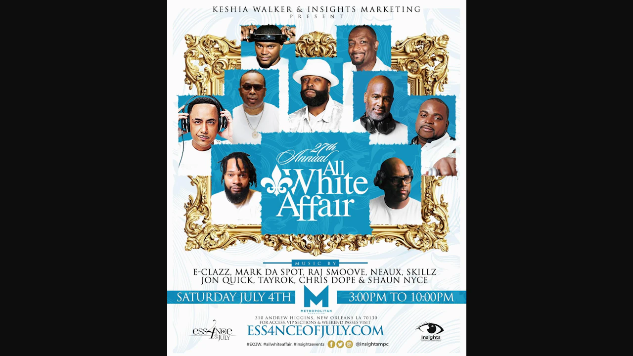 27th Annual All White Affair