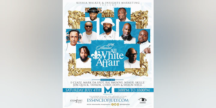 27th Annual All White Affair