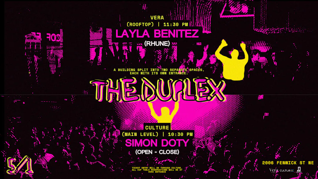 The Duplex: Simon Doty x Layla Benitez (Venue Takeover)