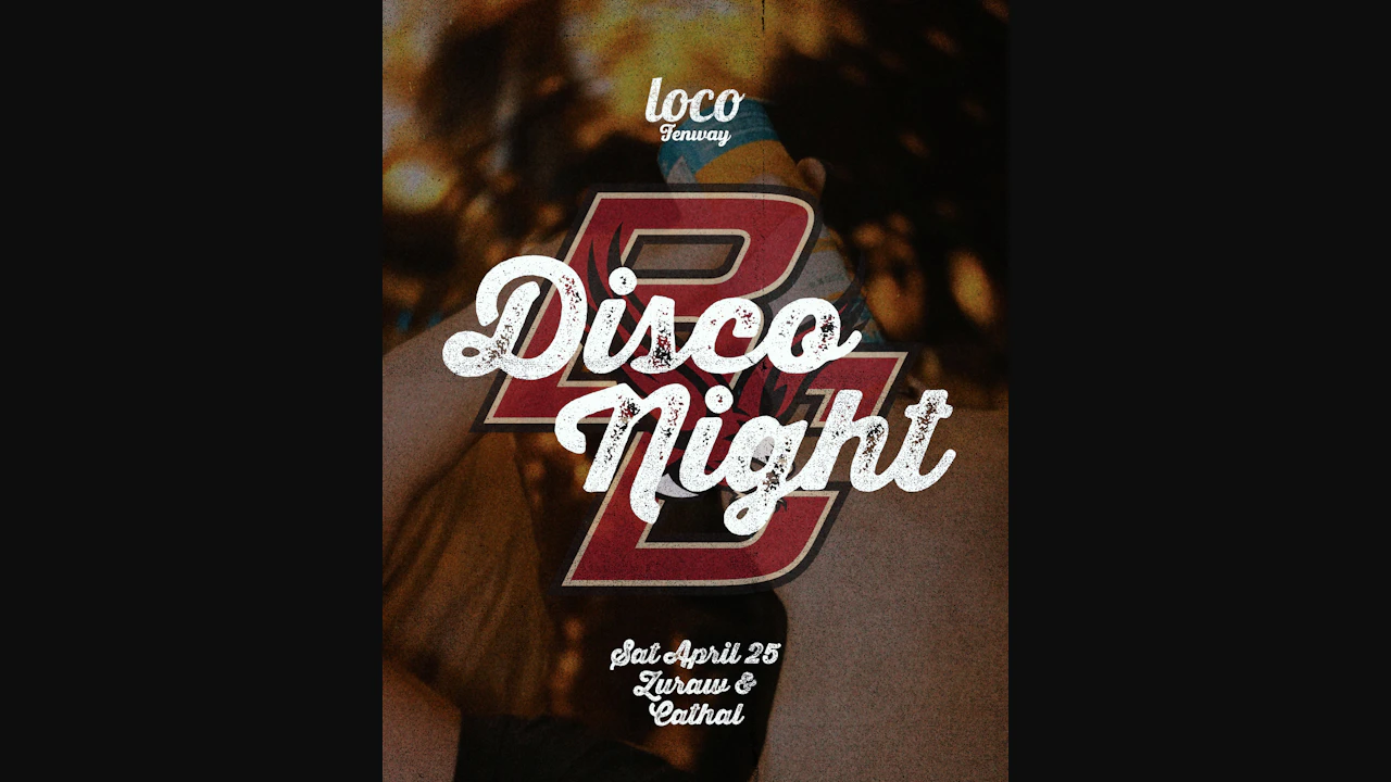 Disco Night & BC End of the Semester Celebration