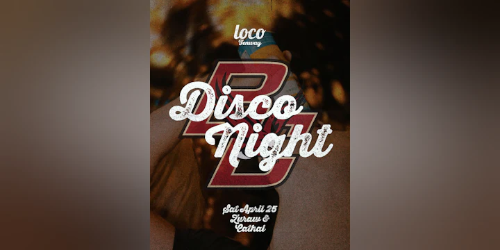 Disco Night & BC End of the Semester Celebration
