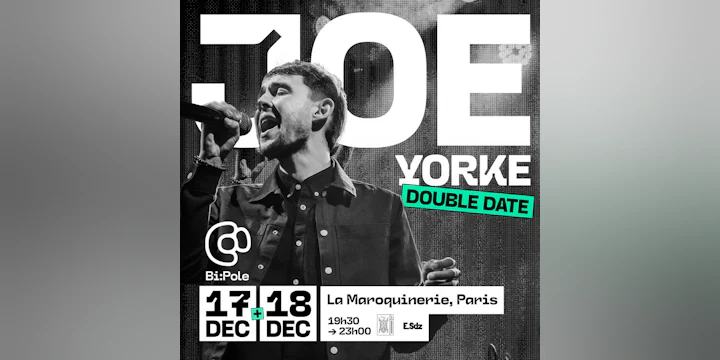 Joe Yorke + 1ère Partie