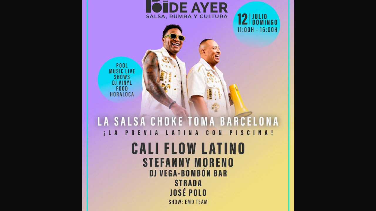 Periodico de ayer. Cali flow latino | from 11:00am till 4:00pm