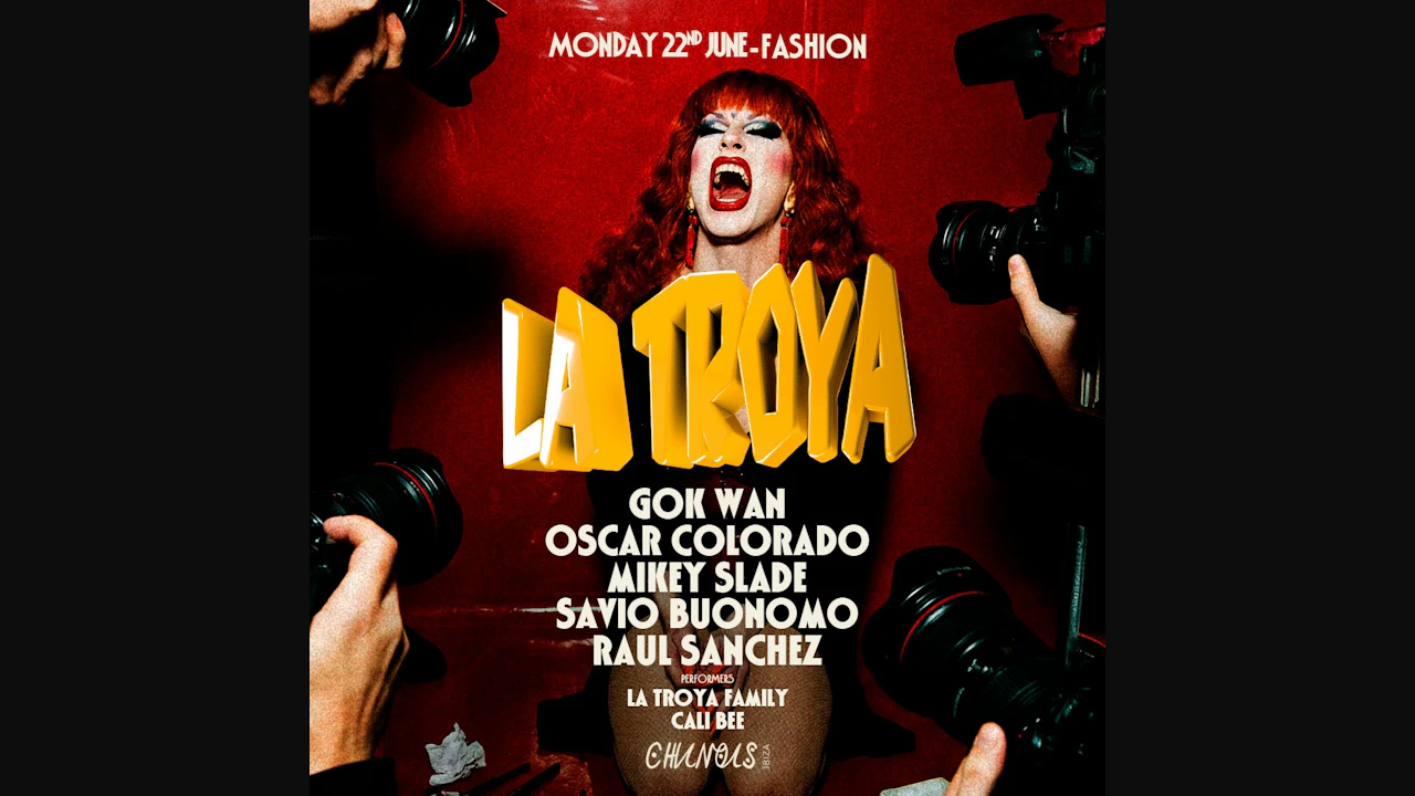 La Troya: Gok Wan, Oscar Colorado, Mikey Slade, Savio Buonomo, Raul Sanchez