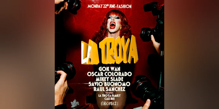 La Troya: Gok Wan, Oscar Colorado, Mikey Slade, Savio Buonomo, Raul Sanchez