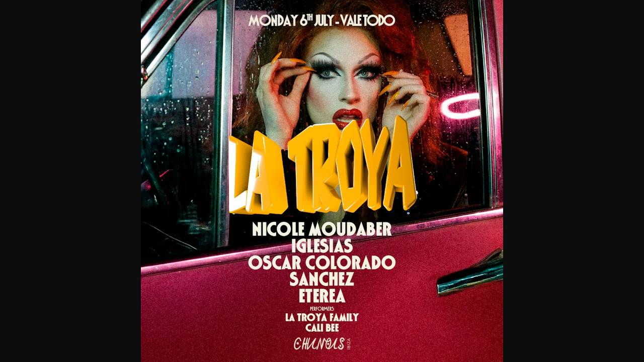 La Troya: Nicole Moudaber, Iglesias, Oscar Colorado, Sanchez, Eterea