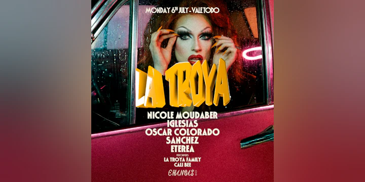 La Troya: Nicole Moudaber, Iglesias, Oscar Colorado, Sanchez, Eterea