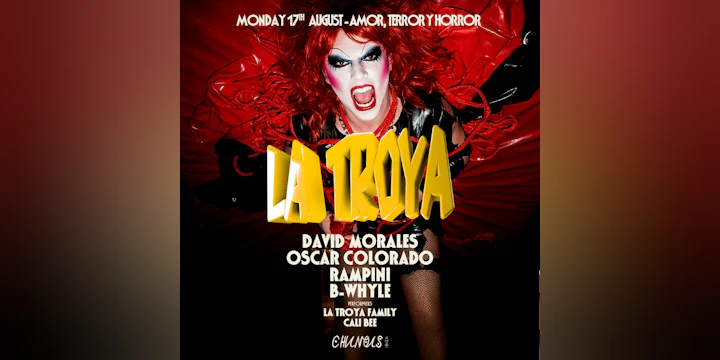 La Troya: David Morales, Oscar Colorado, Rampini, B Whyle