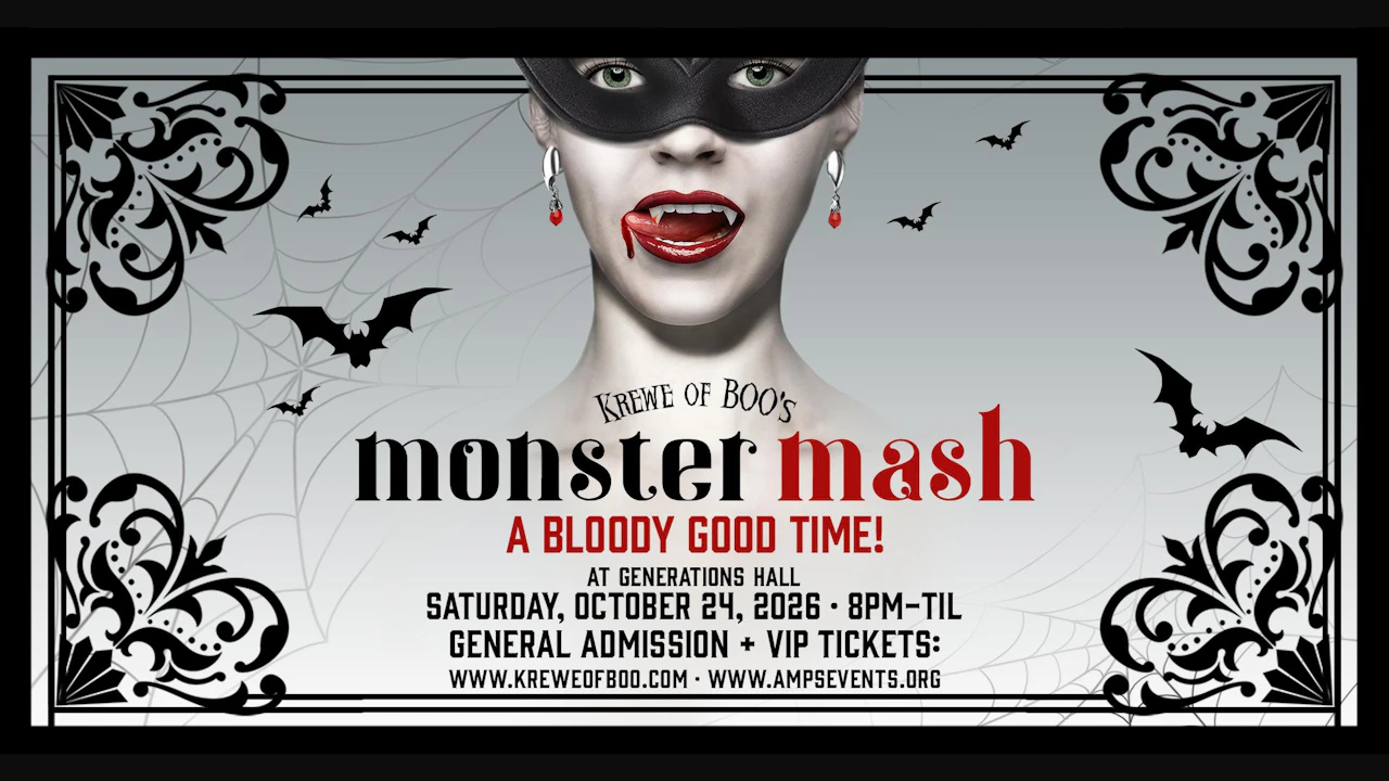 Krewe of Boo! Presents Monster Mash 2026 (Official Parade After-party)