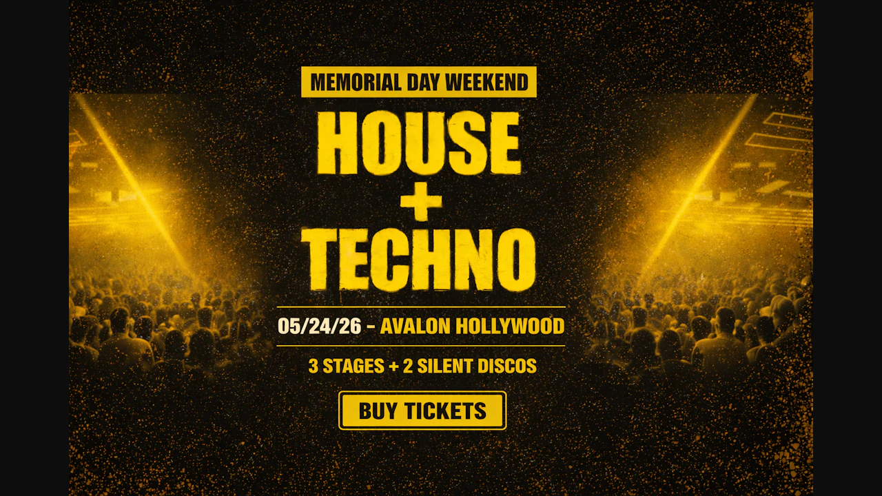 Memorial Day Weekend: House & Techno at Avalon Hollywood