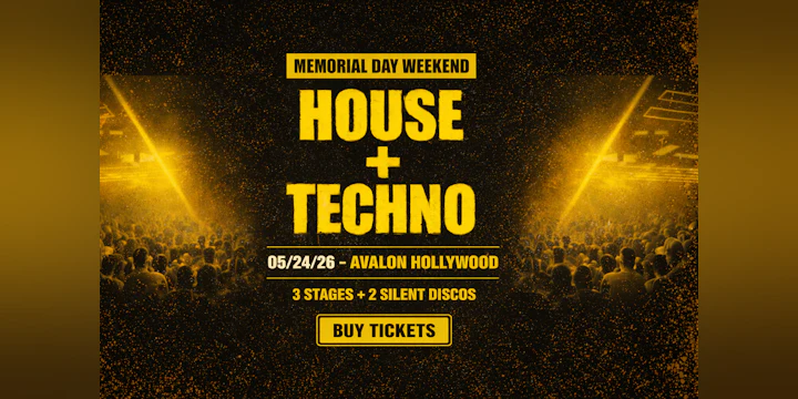 Memorial Day Weekend: House & Techno at Avalon Hollywood
