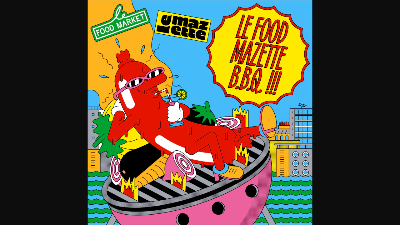 Le Food Market & Le Mazette présentent LE FOOD MAZETTE !