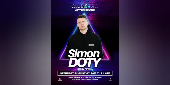 Simon Doty - Saturday Night After Hours Event