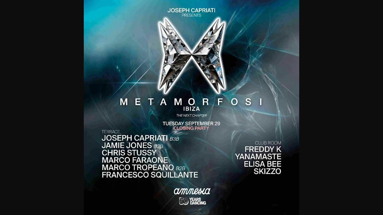 Metamorfosi Closing Party