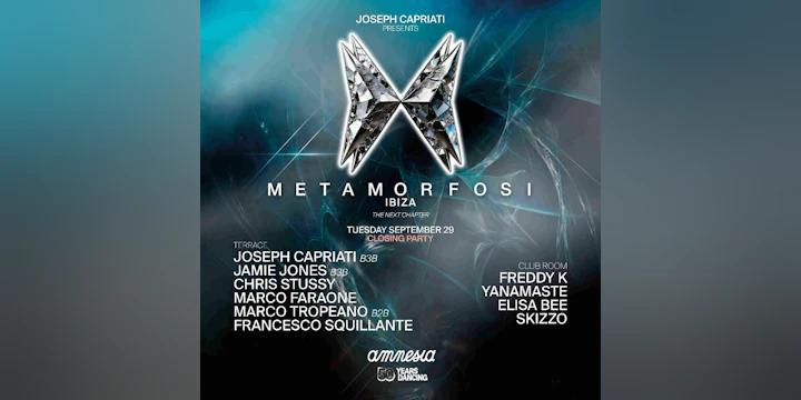 Metamorfosi Closing Party